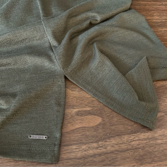 ❤️ NWT ORVIS Olive Green V-Neck Women’s Top XXL - Picture 9 of 11